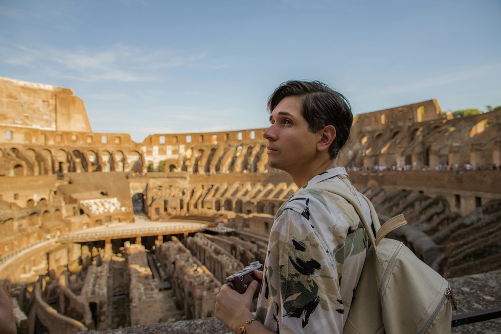 Exploring the Colosseum in Rome | Photo Credits: Jovan Vasiljević on Pexels