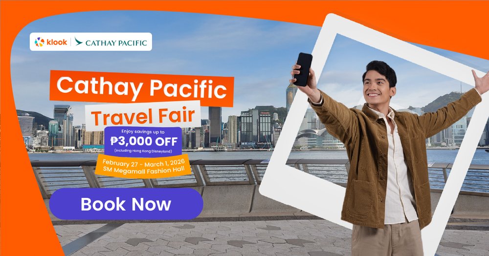 cathay pacific travel fair banner