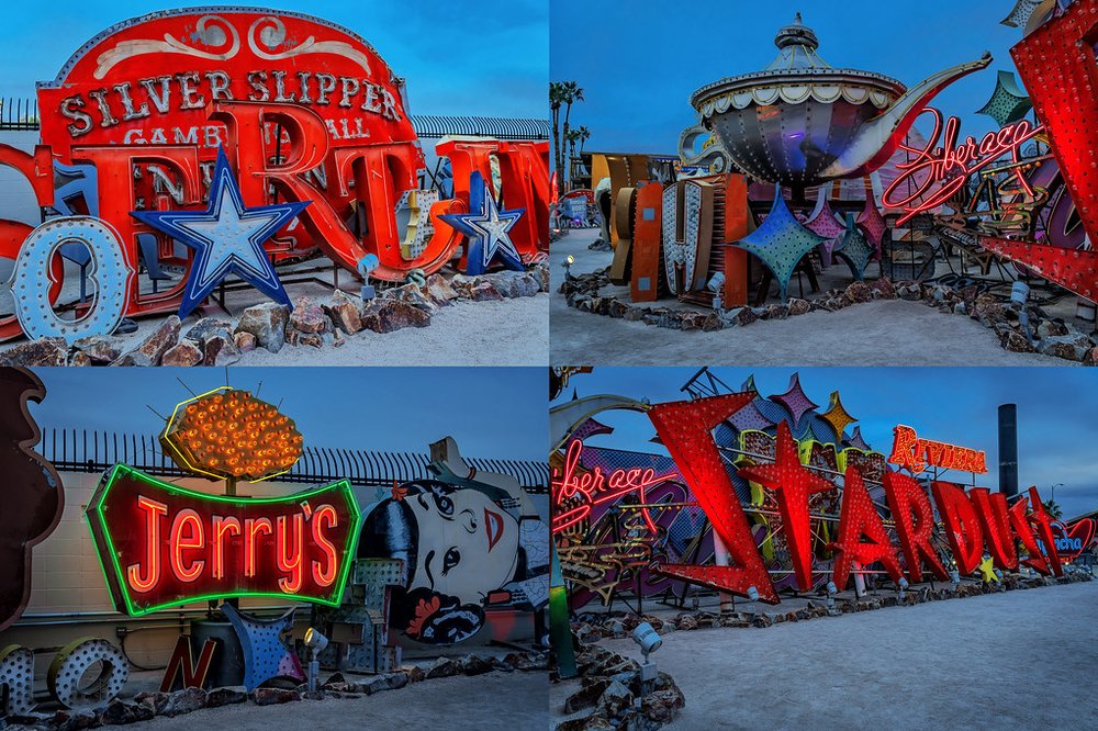  Vintage neon signs displayed at the Neon Museum in Las Vegas | Photo Credit: Flickr