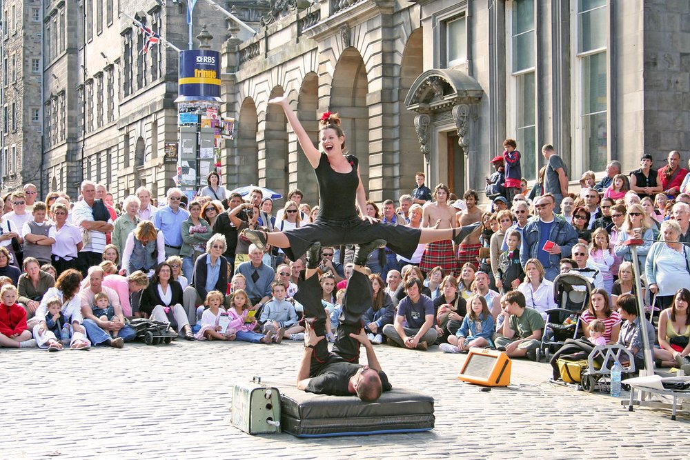  Strong Man Circus Show for Edinburgh Festival Fringe | Photo Credit: Flickr