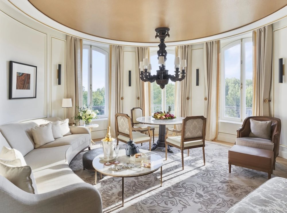 Stylish, contemporary room with beautiful city views at Mandarin Oriental Ritz Madrid