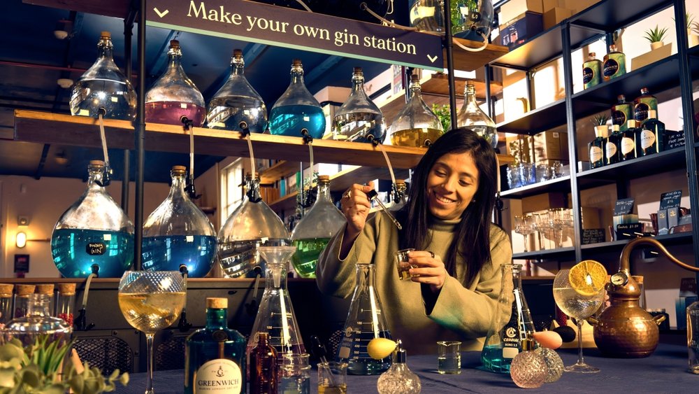 Create your own gin in London!