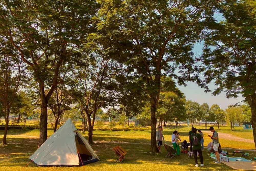 Công Viên Yên Sở - Điểm Hẹn Cực Chill Nhất Định Phải Tới Dịp Cuối Tuần