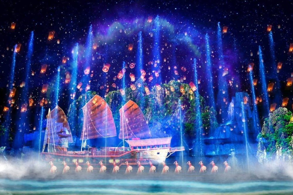 Khu Biểu Diễn Nhạc Nước Tuần Châu - Sân Khấu Nghệ Thuật Quy Mô Lớn