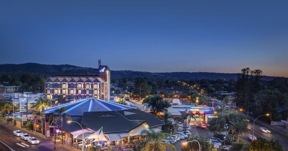 Arkaba Hotel from above