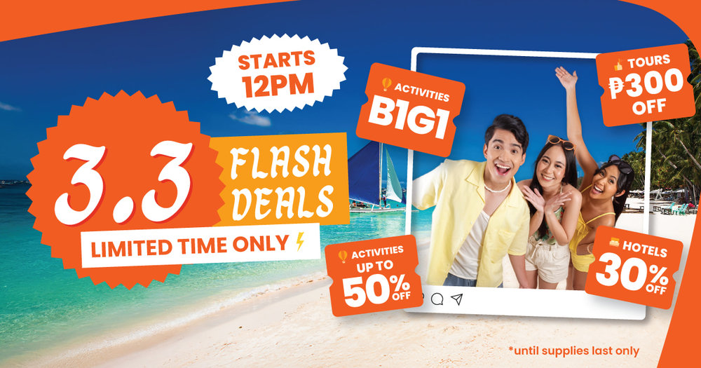 3.3 flash deal header