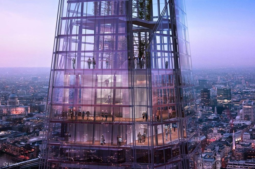 Feel like you’re on top of the world at The Shard!