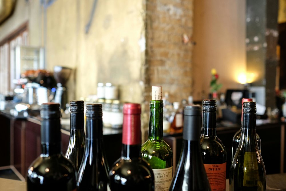 Wines at Osteria Bancogiro | Photo Credits: Timur Saglambilek on Pexels