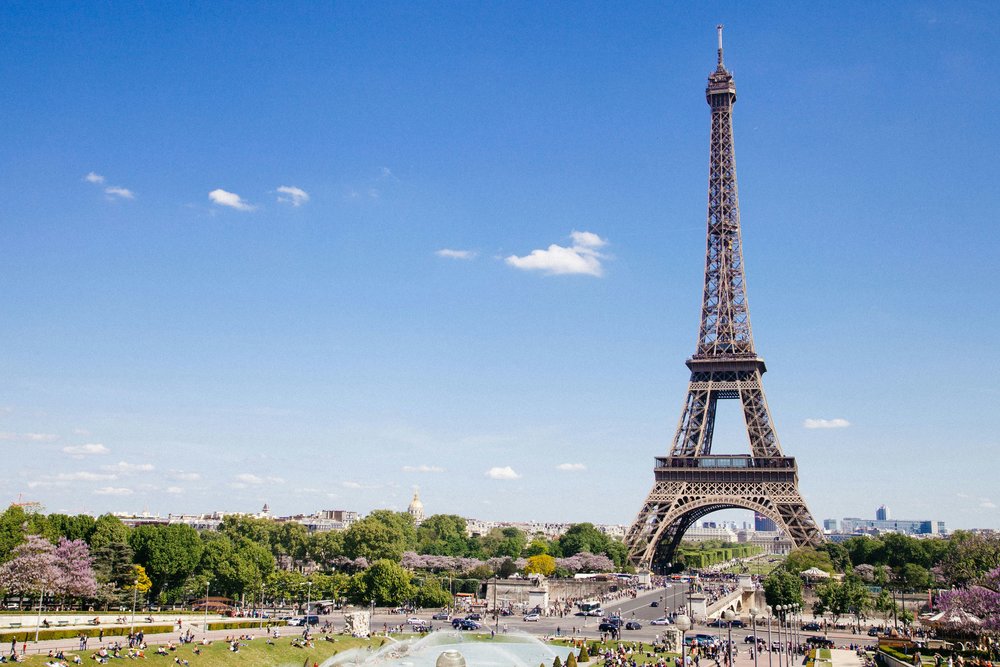 View of the Eiffel Tower