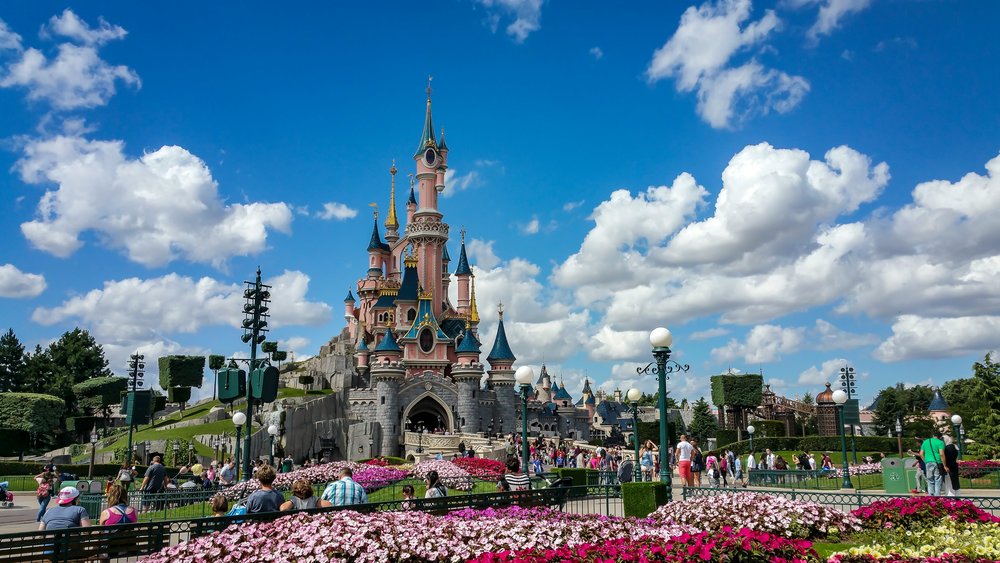 Belle’s Castle in Disneyland Paris