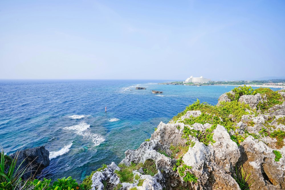Cape Manzamo in Okinawa