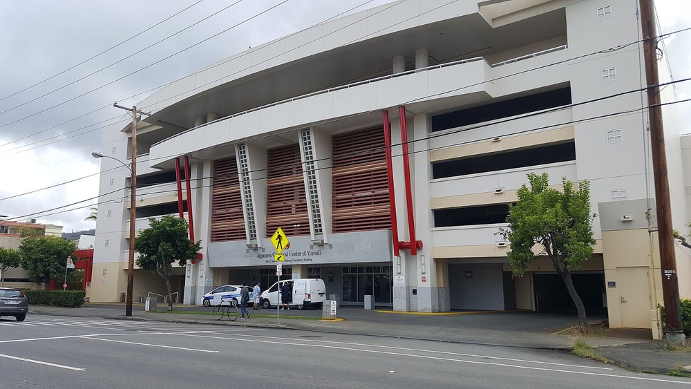 Exterior of Japanese Cultural Center of Hawaii building in Honolulu