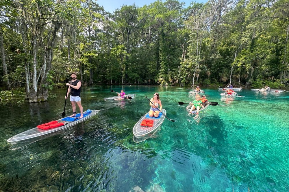 Kayaking in Silver Springs