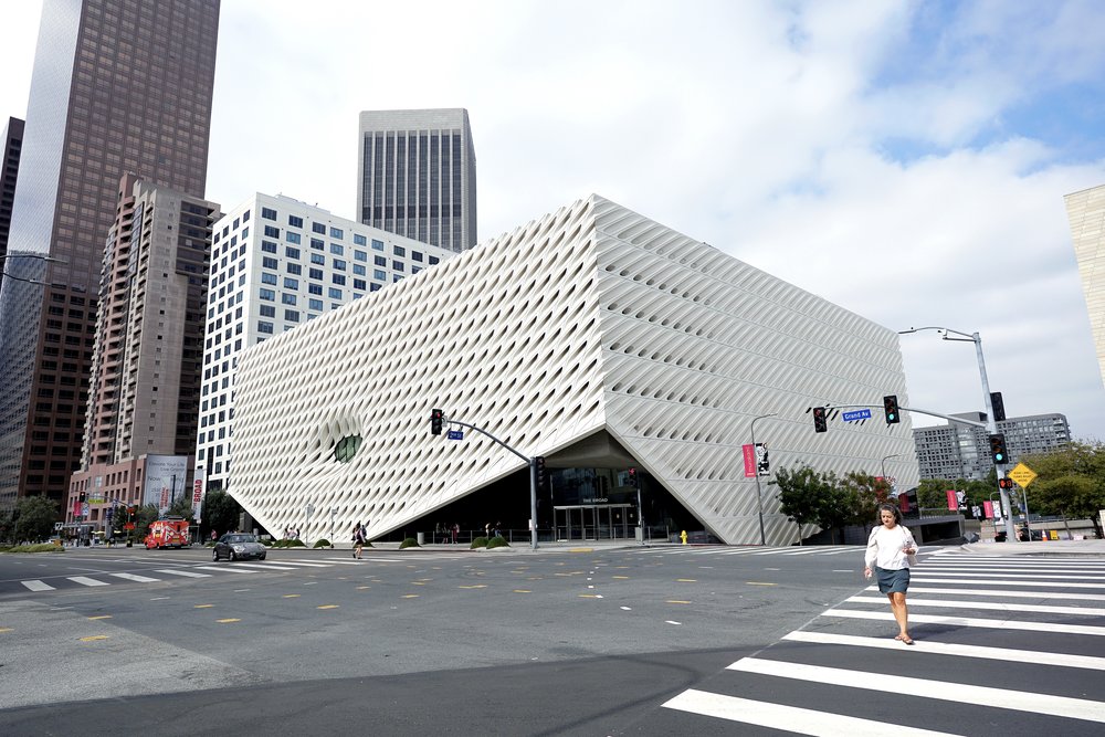 The Broad museum in LA | Photo Credits: Slices of Light on Flickr