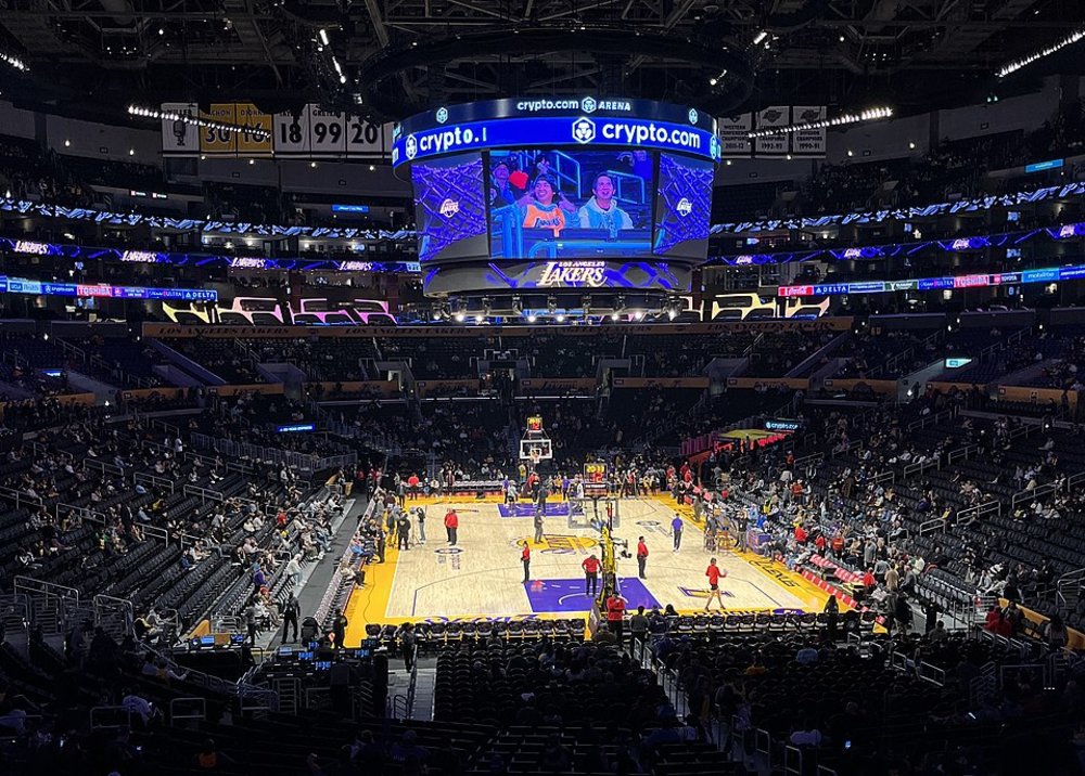 Laker’s Game in Crypto.com arena | Photo Credits: Troutfarm27 on Wikimedia