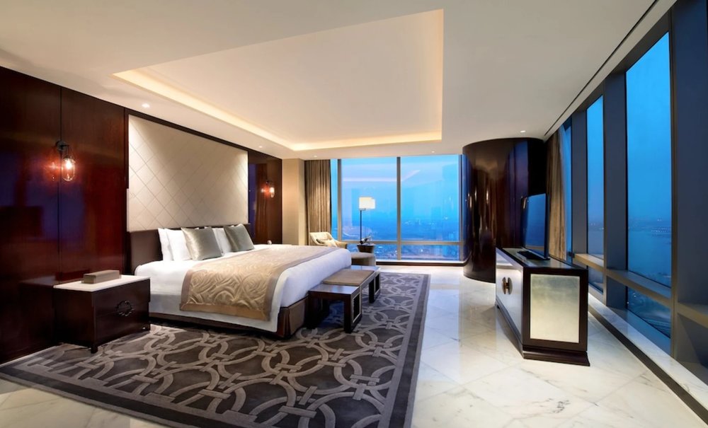  Luxury room with panoramic skyline views at Lotte Hotel Hanoi