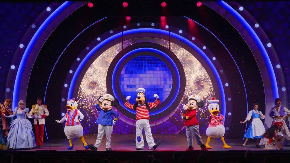 sg - disney adventure cruise disney seas show