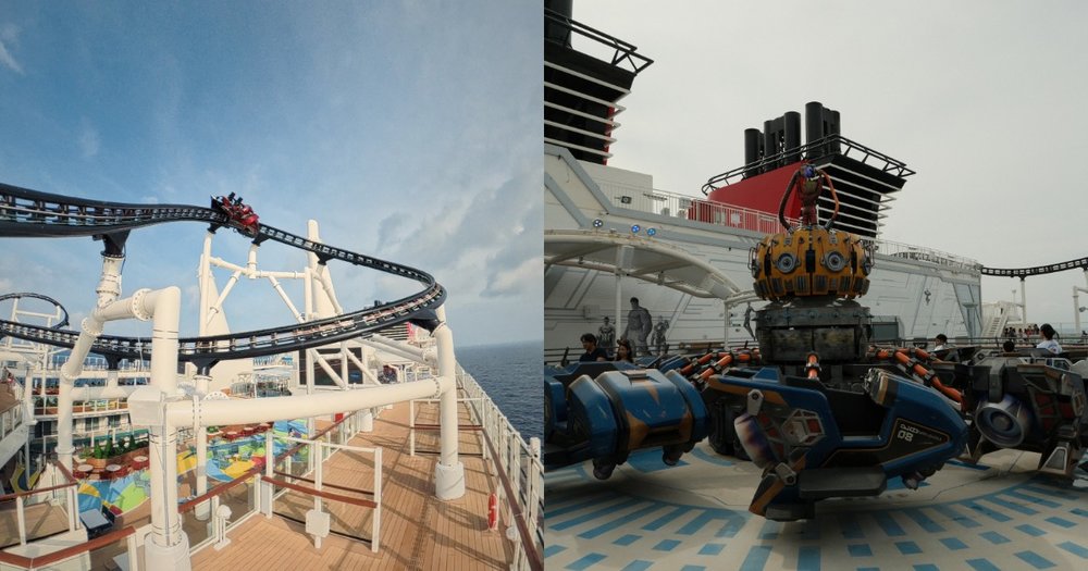 SG - disney adventure cruise rollercoaster