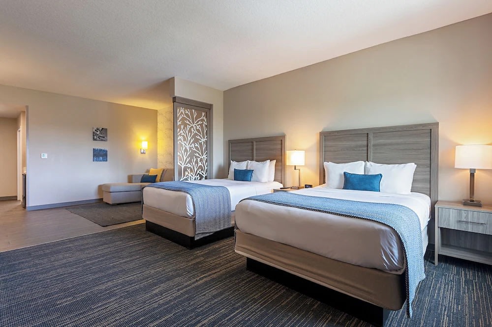 Pestana Orlando Suites spacious double room near Walt Disney World and Lake Buena Vista