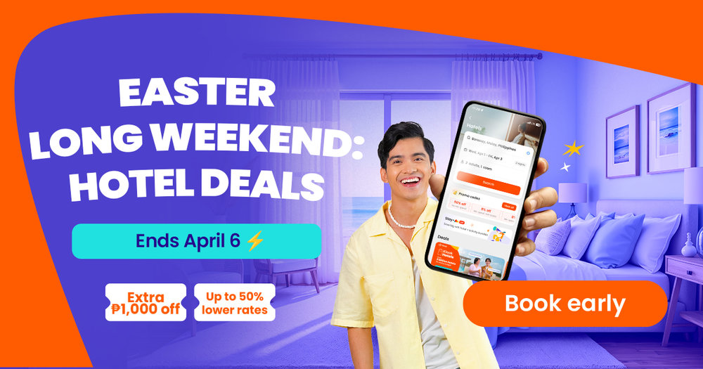 easter long weekend hotel banner