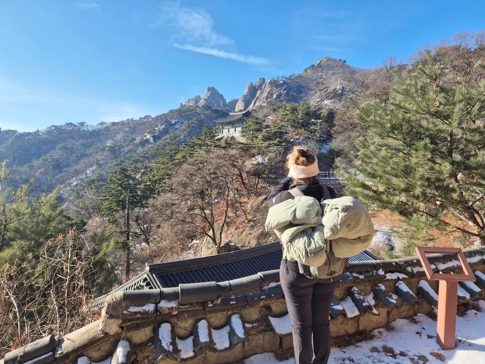 Hiking in Bukhansan National Park