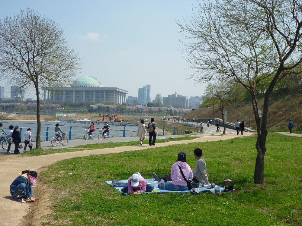 Han river picnic