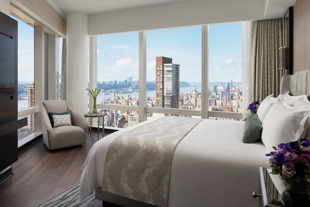 Mandarin Oriental, New York room with a view