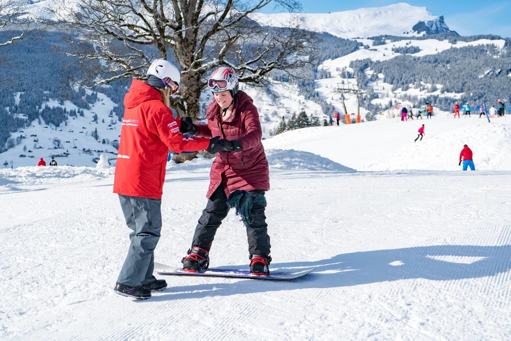 Grindelwald snowboarding lessons