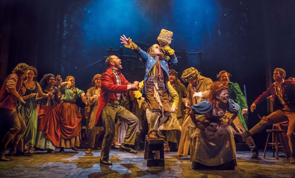 Les Miserables show in London’s west end