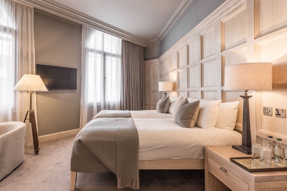 Luxury stay at the Scotsman Hotel