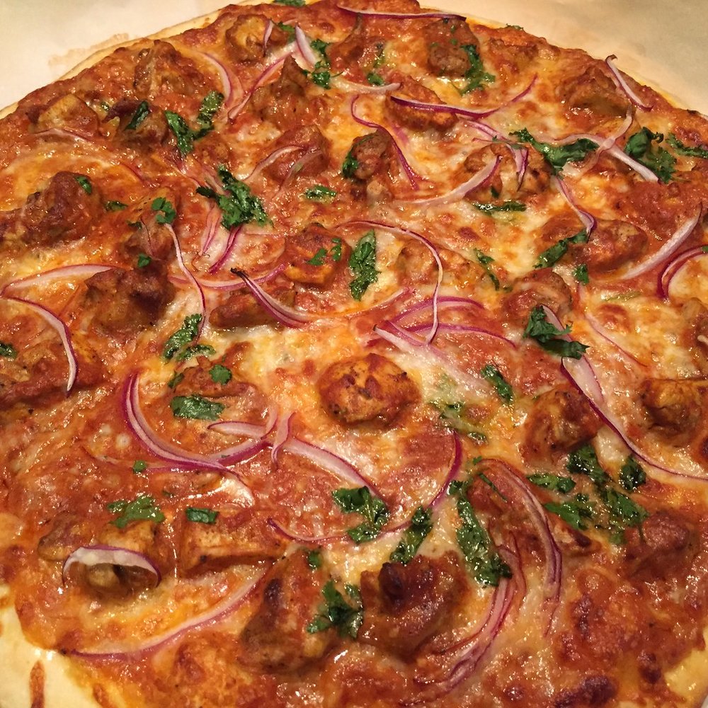 Chicken Tikka pizza