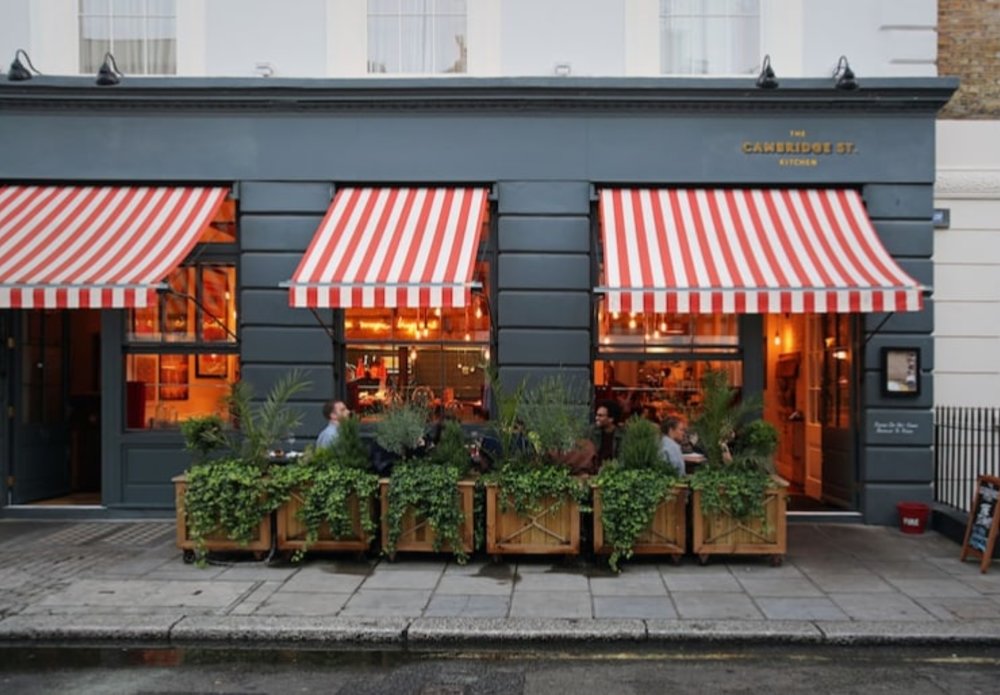 The Cambridge Street Kitchen located on the ground floor of the Artist Residence