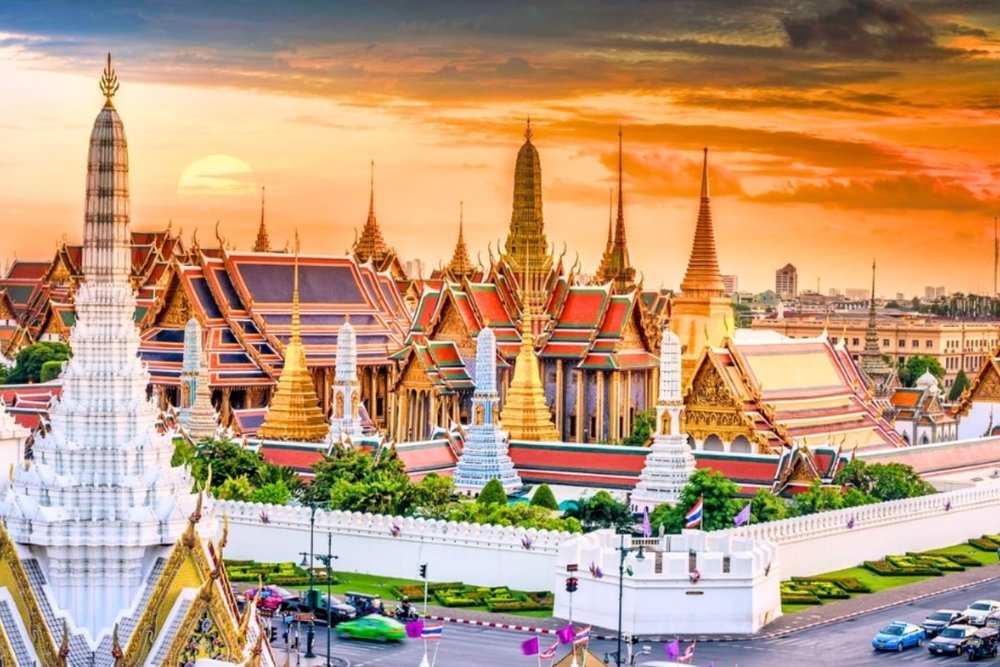 Buổi Chiều - Sự Lộng Lẫy Của Grand Palace & Chùa Phật Ngọc