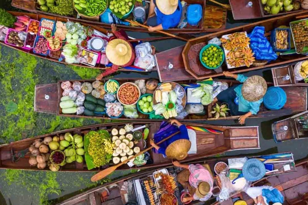 Buổi Sáng - Trải Nghiệm Văn Hóa Giao Thương Độc Đáo Tại Chợ Nổi & Chợ Đường Sắt