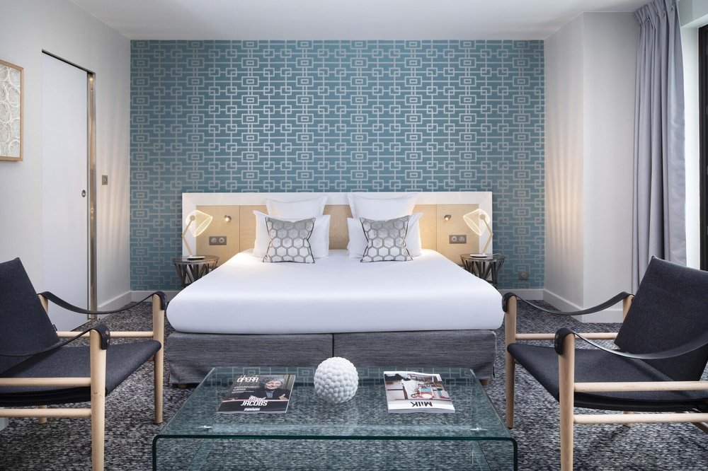 Cozy hotel room at Hotel Paris Bastille, a good family hotel in Paris near Bastille