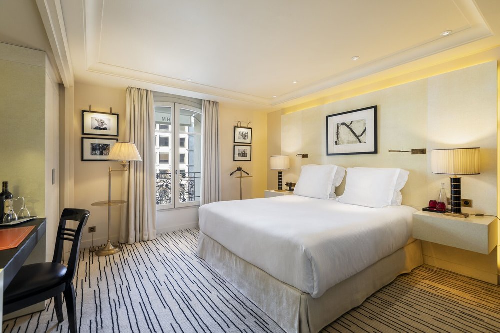 Luxury room at Hotel Montaigne, a family-friendly hotel in Paris near Avenue Montaigne