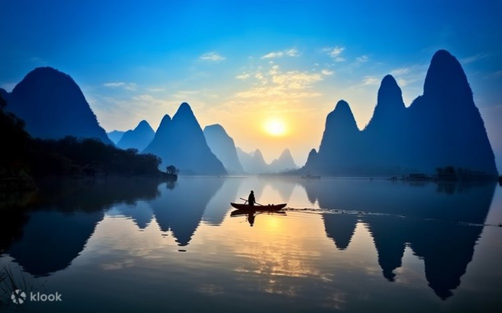  Sông Ngộ Long Quế Lâm (Yulong River) - Trải Nghiệm Bè Tre Yên Bình