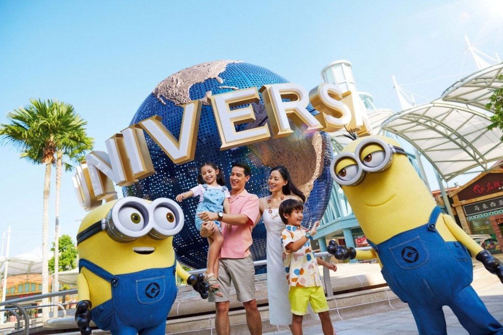 Buổi Sáng: Bùng Nổ Cảm Xúc Tại Công Viên Giải Trí Universal Studios Singapore