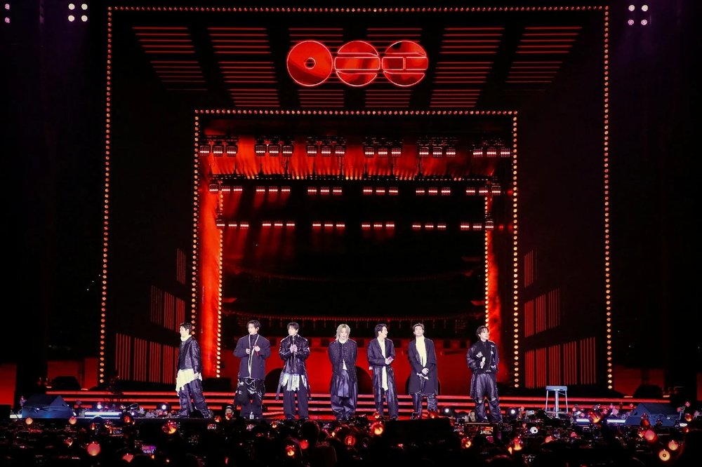 SG - BTS goyang concert