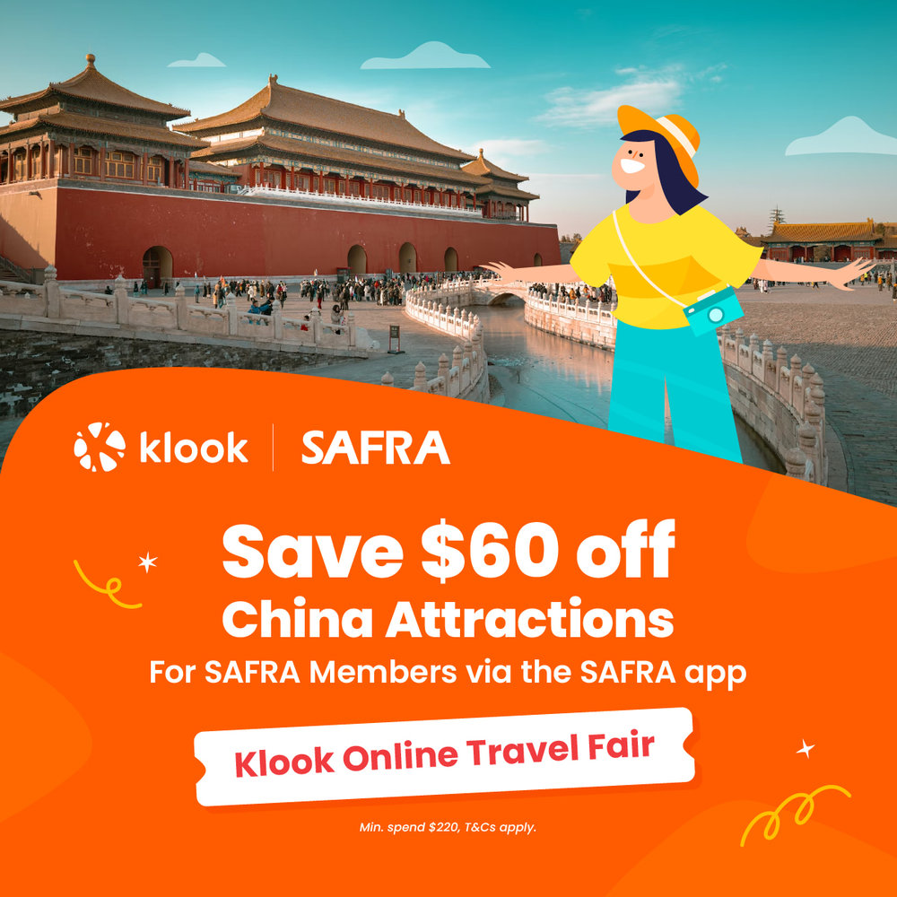 SG - safra klook online travel fair