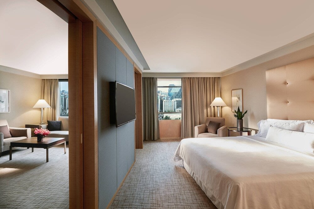 The Westin Josun Seoul room with classic decor and spacious layout in Myeongdong