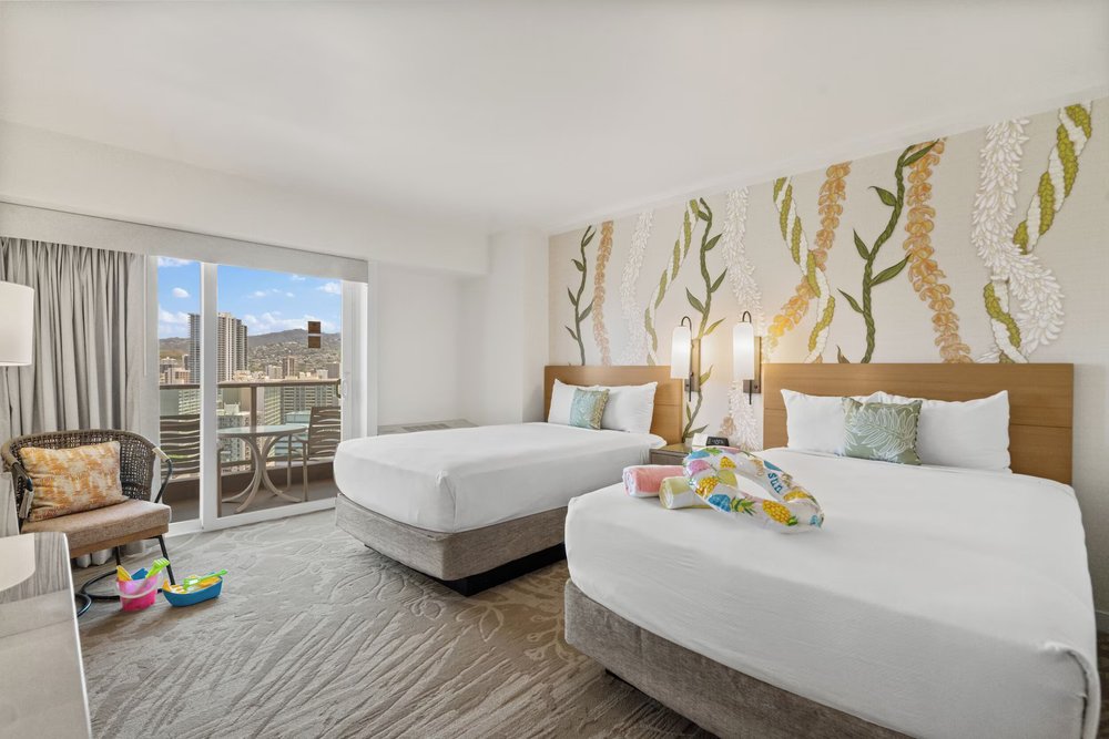 Comfortable room at Ala Moana Hotel by Mantra near shopping center