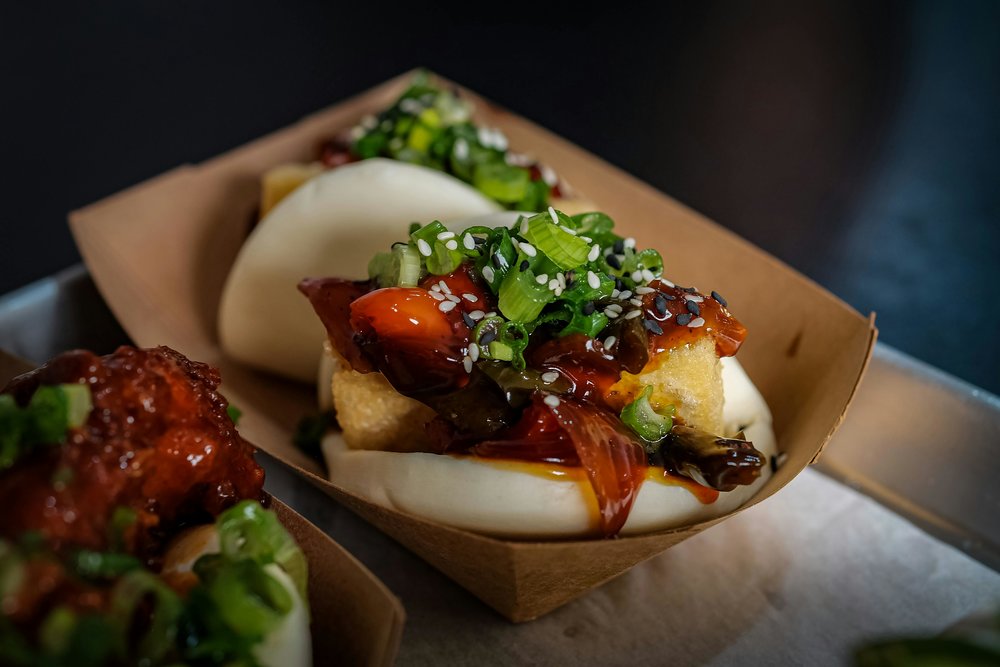 Tofu bao with crispy tofu and Asian slaw | Photo Credit: Connor Scott McManus on Pexels