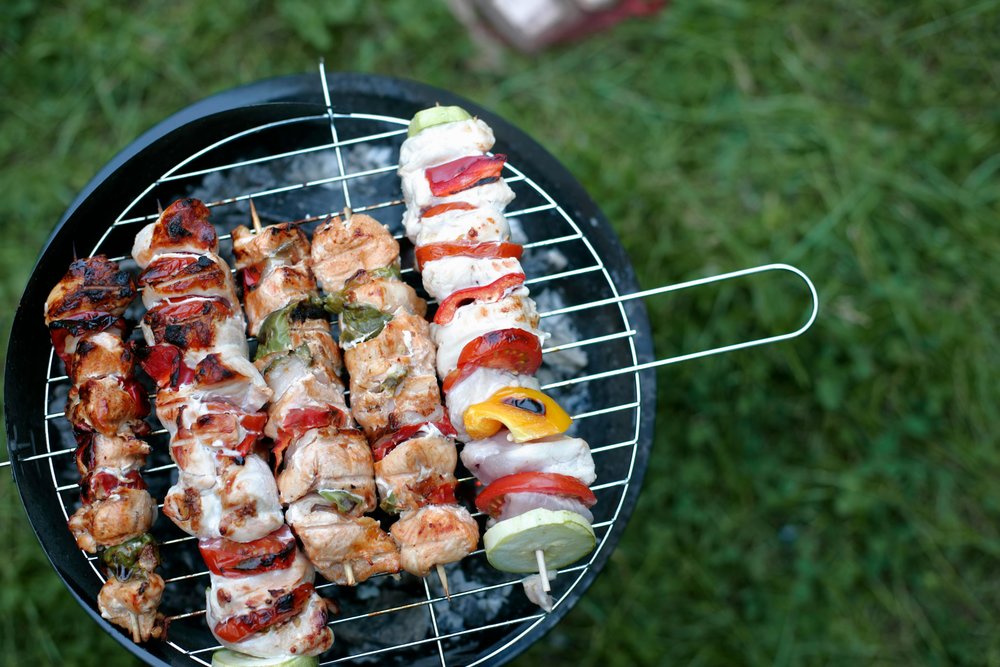 Grilled skewers with vegetables | Photo Credit: BOOM 💥 Photography on Pexels
