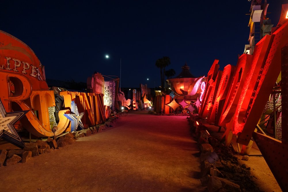 The Neon Museum, also known as the Neon Boneyard in Las Vegas | Photo from Jeremy Thompson on Wikimedia