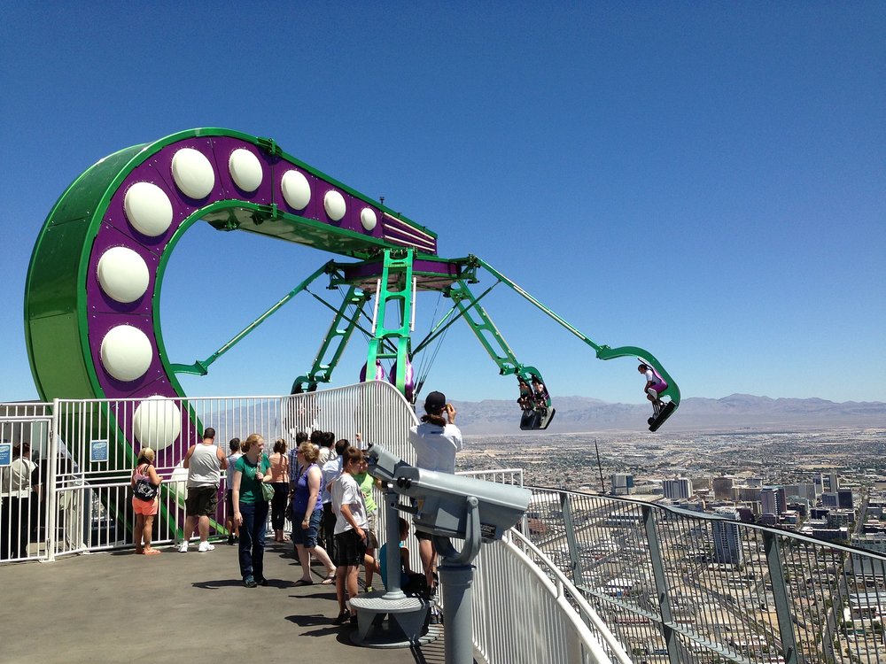 View from The STRAT Observation Deck in Las Vegas | Photo from FASTILY on Wikimedia