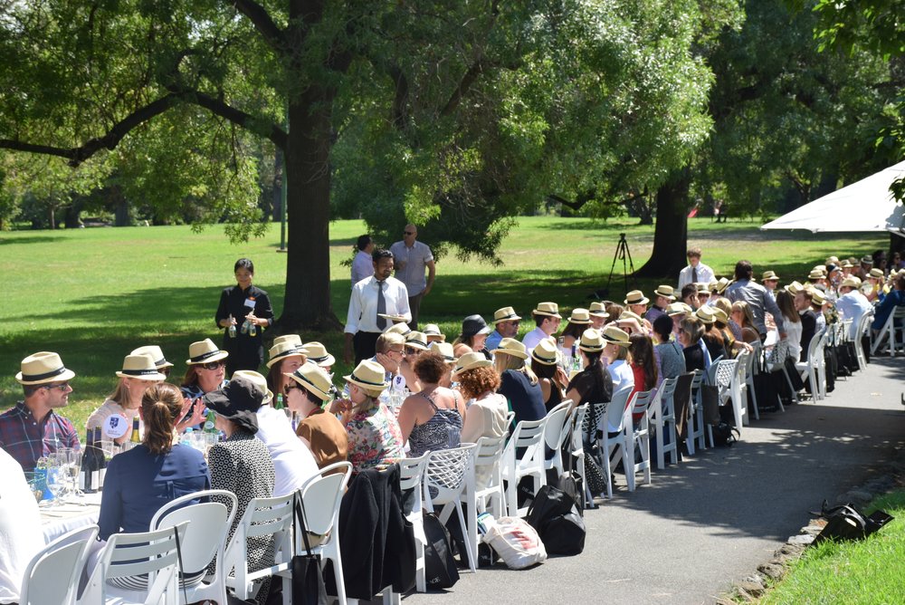 World’s longest lunch at Melbourne Food and Wine Festival | Photo Credits: Shane Delia on Flickr