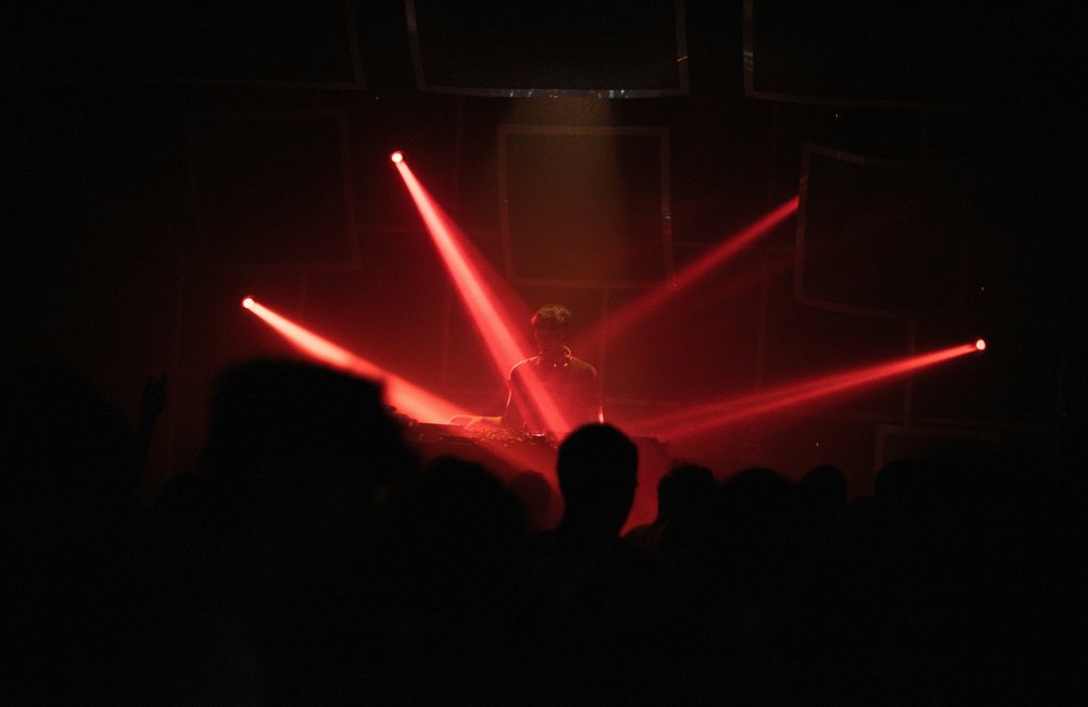 DJ playing at Rex Club