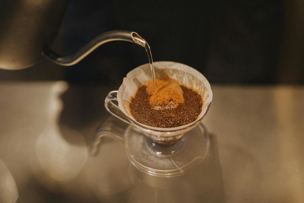 Fresh pour-over coffee | Photo Credit: Gu Ko on Pexels