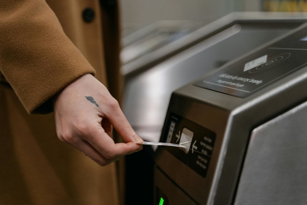 Milan metro ticket | Photo Credits: MART PRODUCTION on Pexels